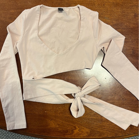 SHEIN Long Sleeve Crop - Picture 5 of 6
